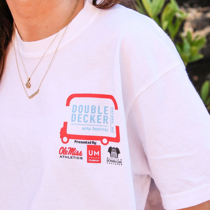 2025 Double Decker Poster T-Shirt - Shop B - Unlimited - men tee