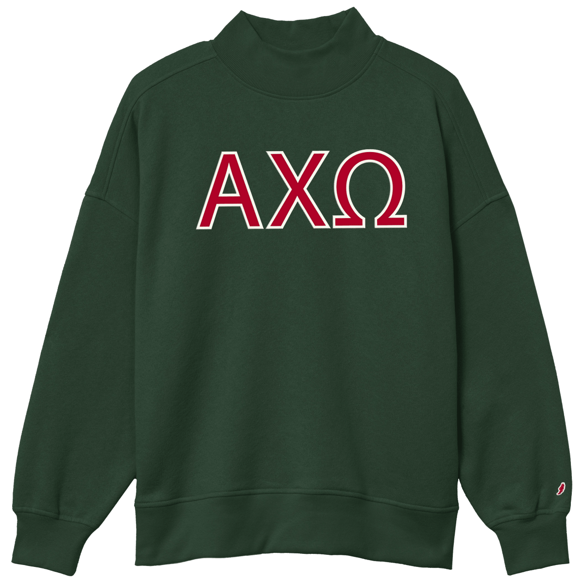 2026 Bid Day Box Mockneck - Arkansas - Game Day Apparel - greek fleece