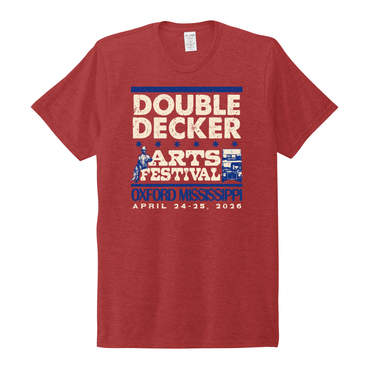 2026 Double Decker Arts Festival Concert T-Shirt - Game Day Apparel -