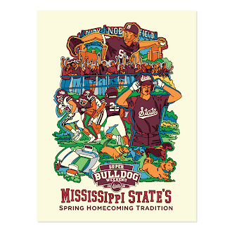 2026 Super Bulldog Weekend Poster - Game Day Apparel -