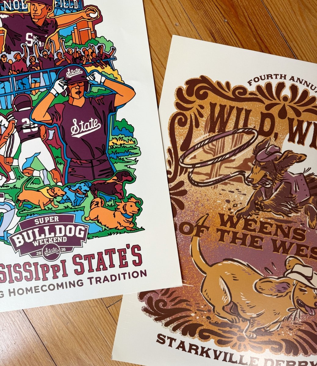 2026 Super Bulldog Weekend Poster - Game Day Apparel -