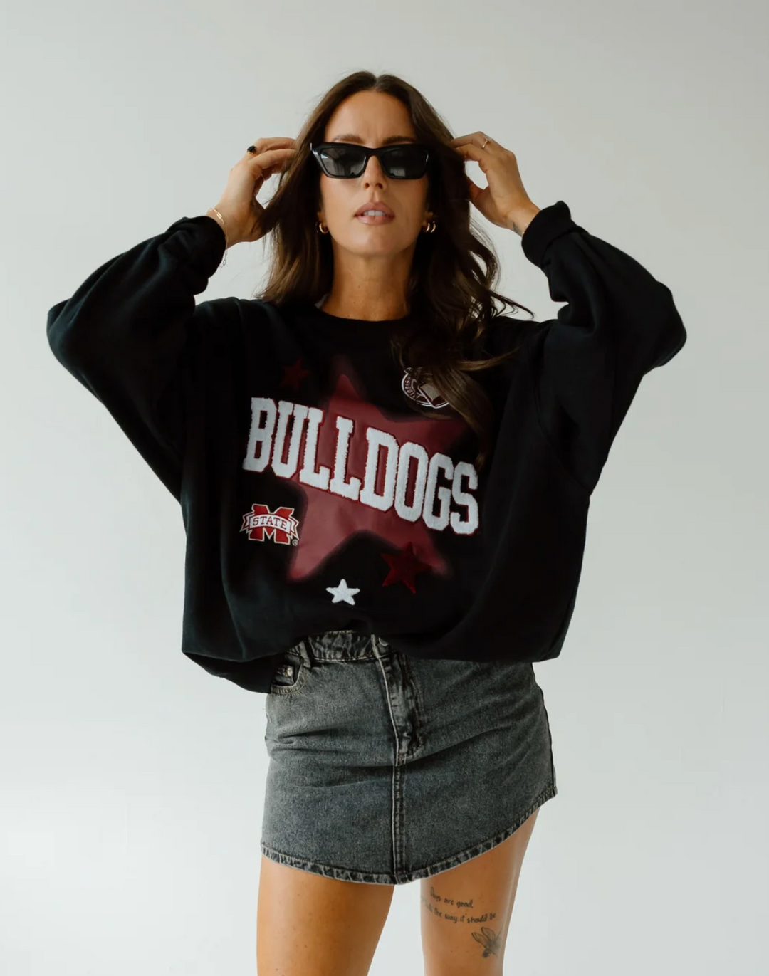 MSU Bulldogs Aura Sweatshirt
