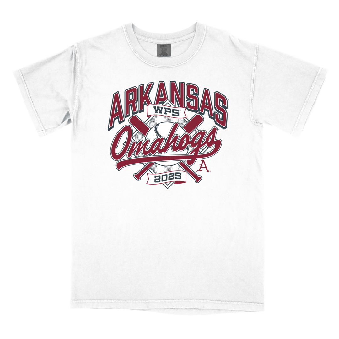 Arkansas 2025 Baseball Regional Omaha T-Shirt - Shop B - Unlimited -