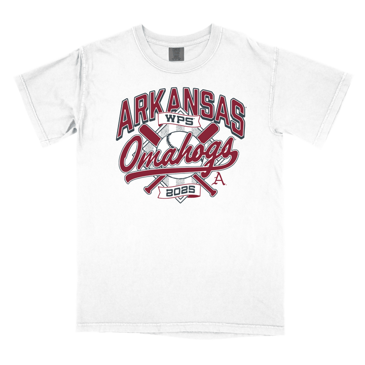 Arkansas 2025 Baseball Regional Omaha T-Shirt - Shop B - Unlimited -