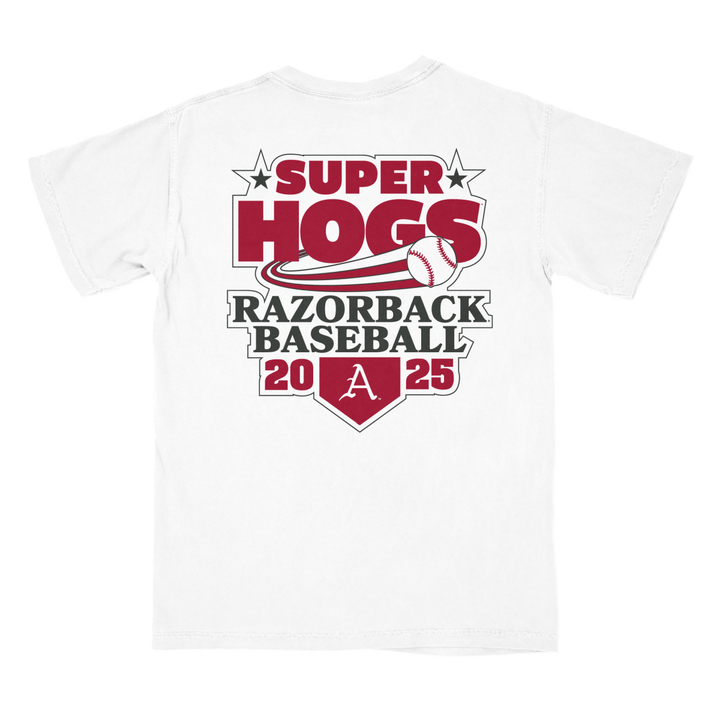 Arkansas 2025 Baseball Super Regional T-Shirt - Shop B - Unlimited -