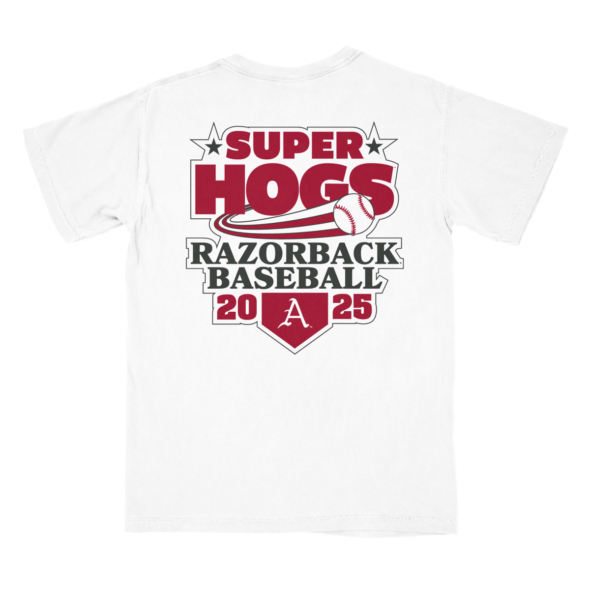 Arkansas 2025 Baseball Super Regional T-Shirt - Shop B - Unlimited -