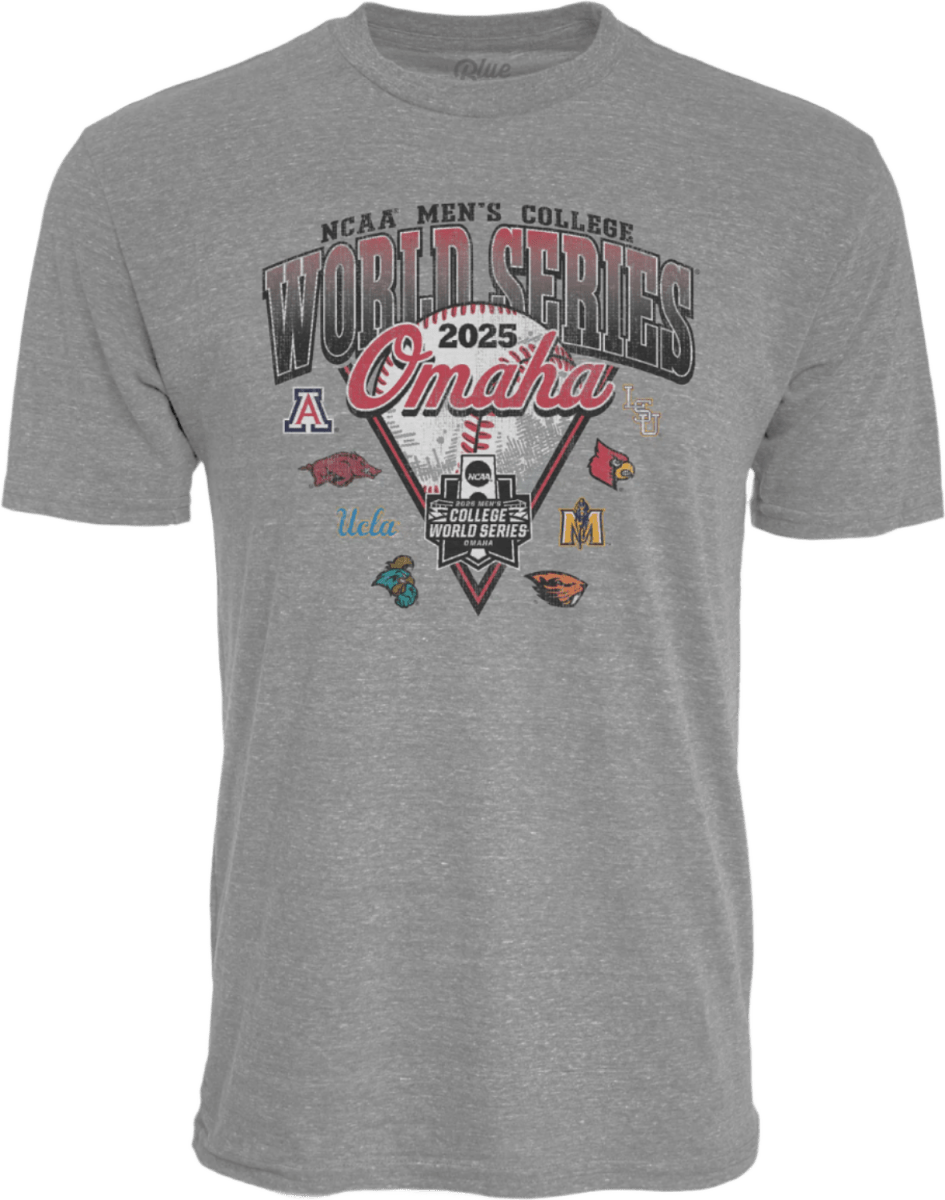 Arkansas 2025 Eight at the Plate T-Shirt - Shop B - Unlimited - men tee