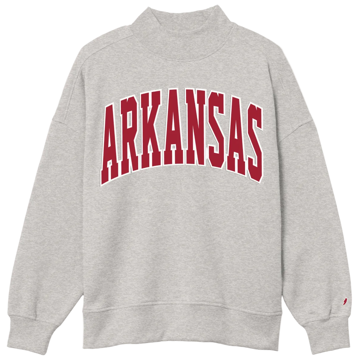 Arkansas Bold Mockneck - Game Day Apparel -