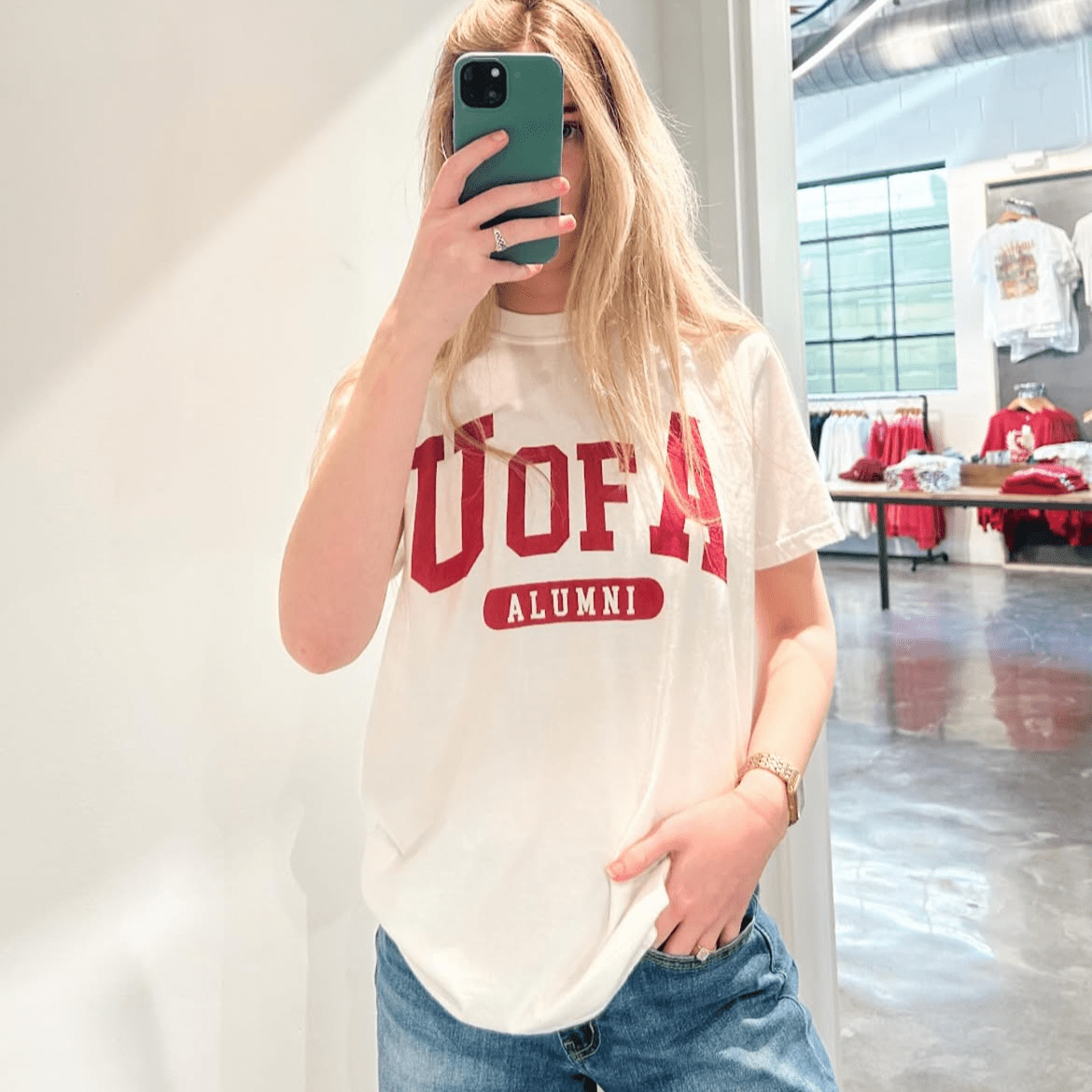 Arkansas Classic Alumni Varsity T-Shirt - Shop B - Unlimited - men tee