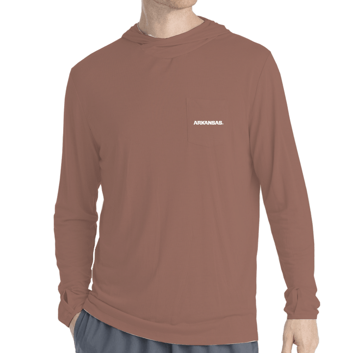 Arkansas Free Fly Men's Bamboo Lightweight Hoodie - Shop B - Unlimited -