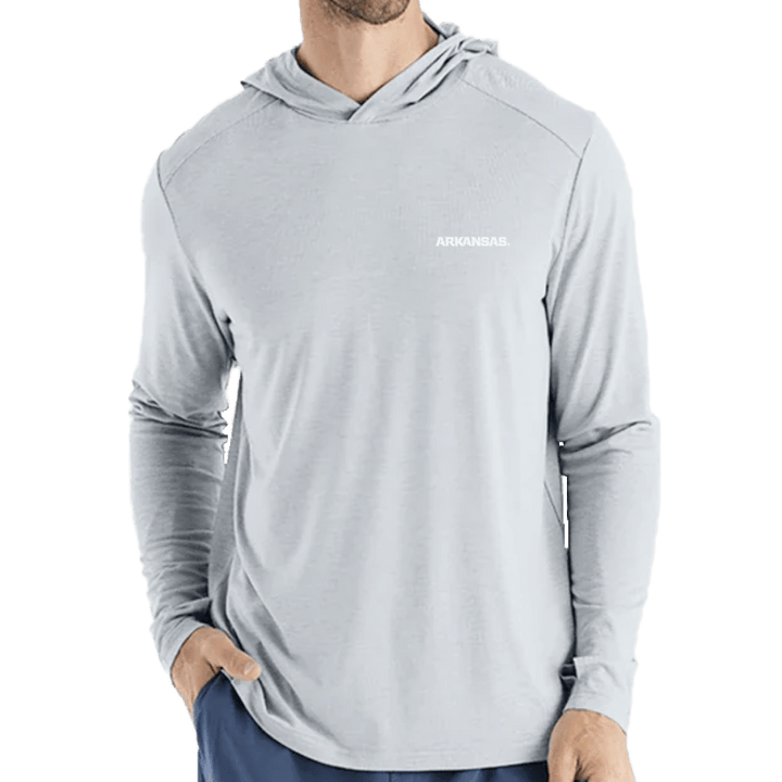 Arkansas Free Fly Men's Bamboo Shade Hoodie - Shop B - Unlimited - men outerwear