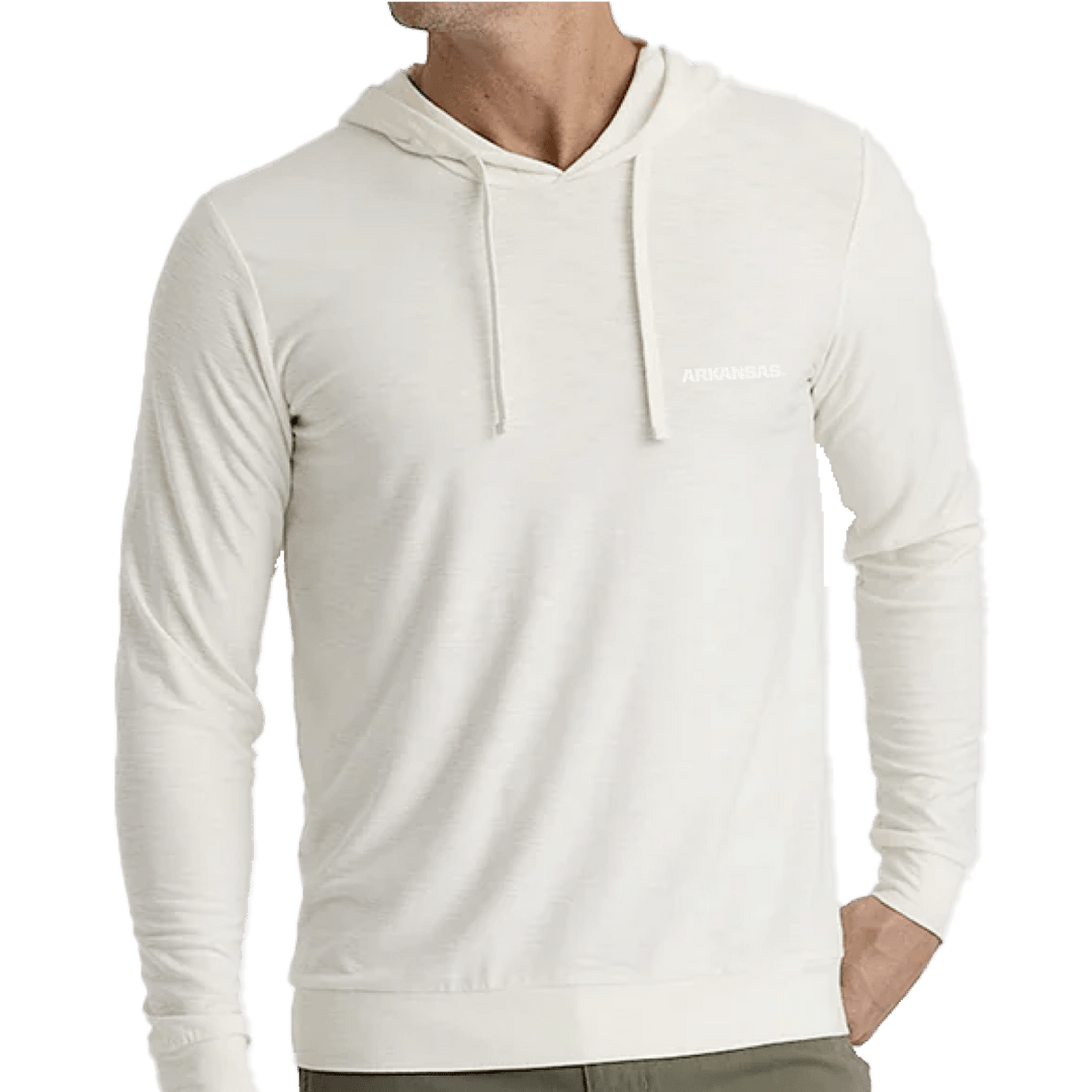 Arkansas Free Fly Men's Bamboo Slub Hoodie II - Shop B - Unlimited -