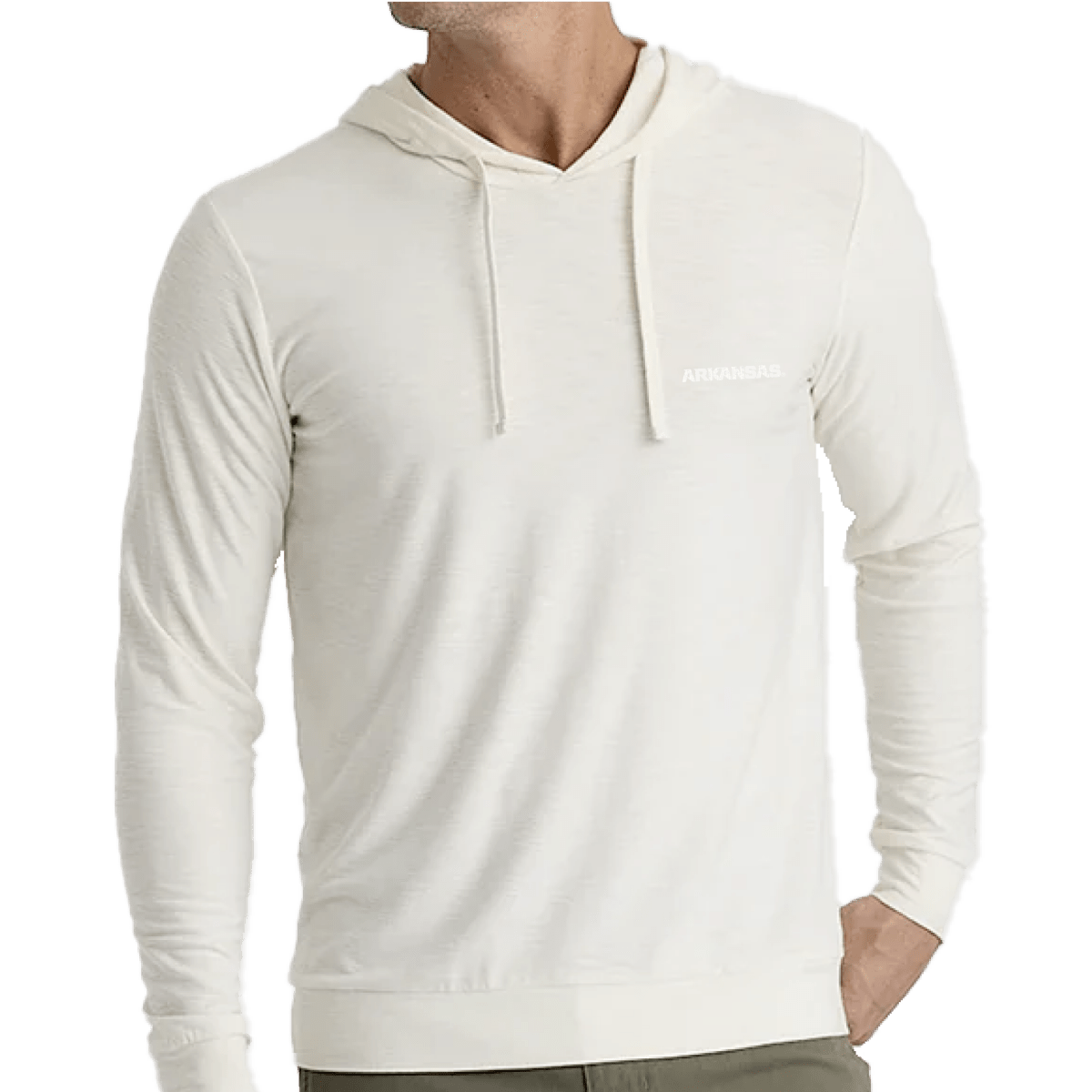 Arkansas Free Fly Men's Bamboo Slub Hoodie II - Shop B - Unlimited -
