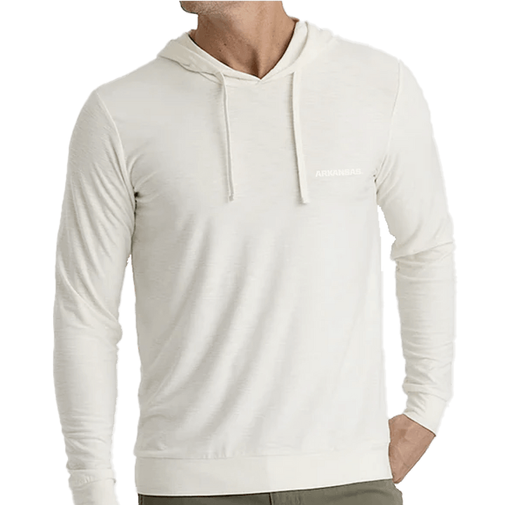 Arkansas Free Fly Men's Bamboo Slub Hoodie II - Shop B - Unlimited -