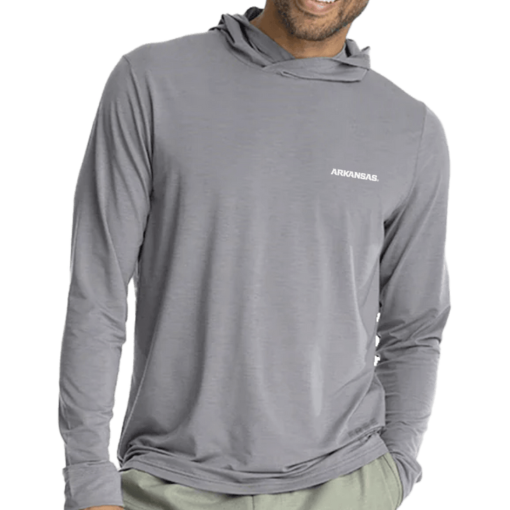 Arkansas Free Fly Men's Elevate Lightweight Hoodie - Shop B - Unlimited - men outerwear