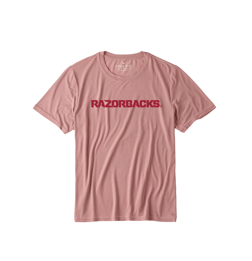 Arkansas Free Fly Men s Elevate Lightweight Tee