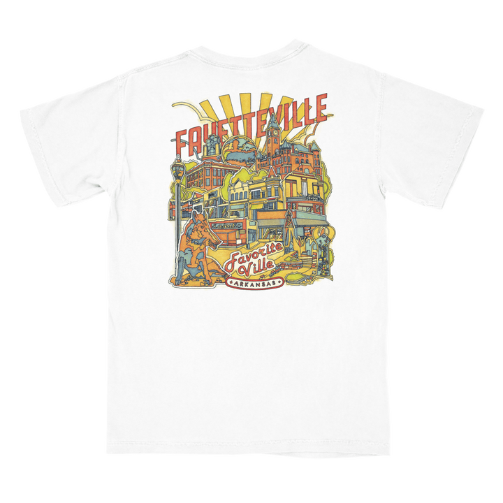 Arkansas Hometown T-Shirt - Shop B - Unlimited - men tee