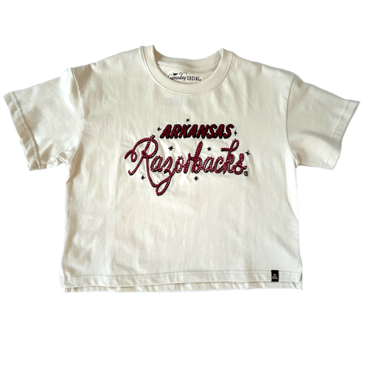 Arkansas Lasso Luxe Crop T-Shirt - Shop B - Unlimited - women crop