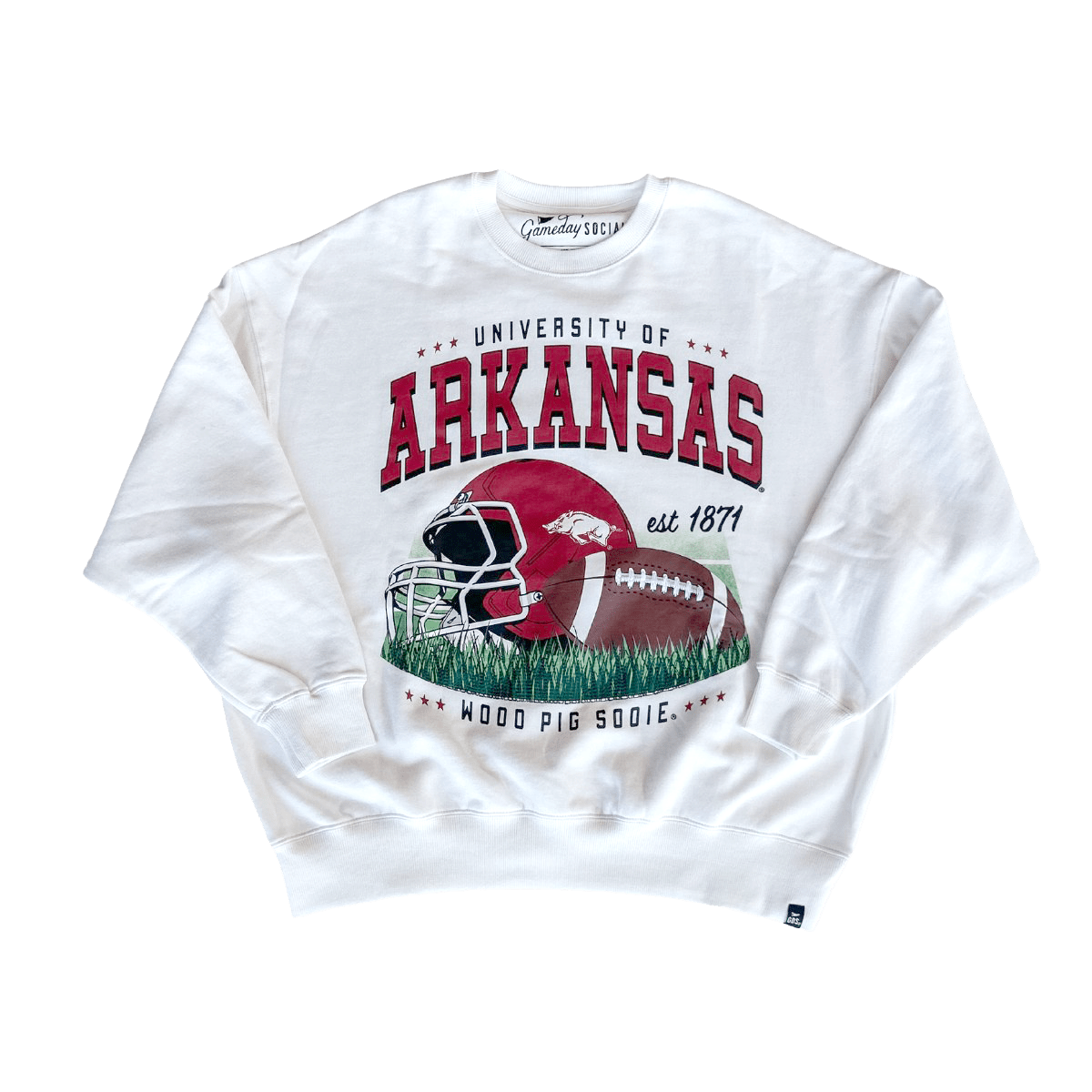 Arkansas Malone Football Sweatshirt - Shop B - Unlimited -
