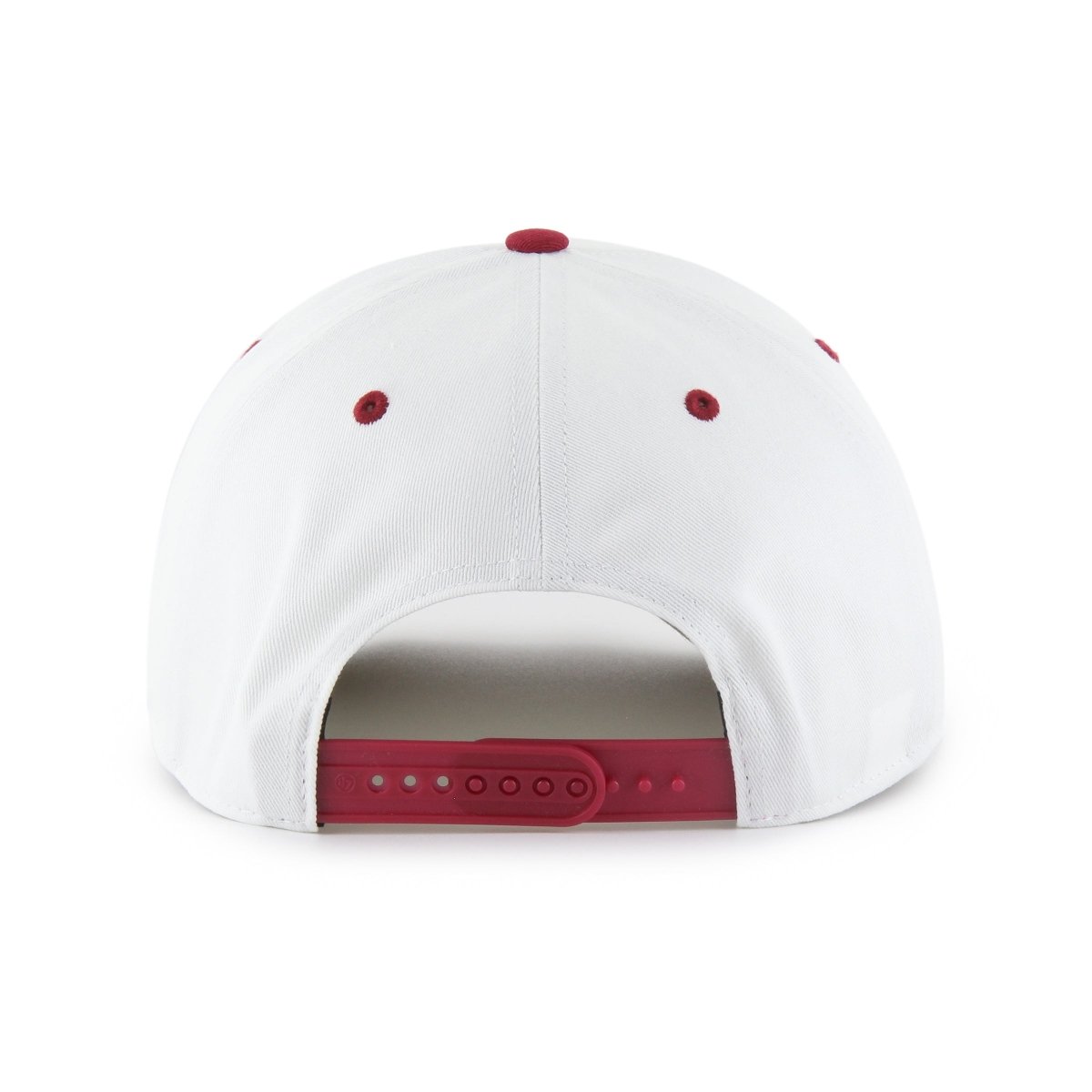 Arkansas Razorbacks White Roscoe Rope TT 47 Brand Hitch Hat - Shop B - Unlimited - caps adjustable