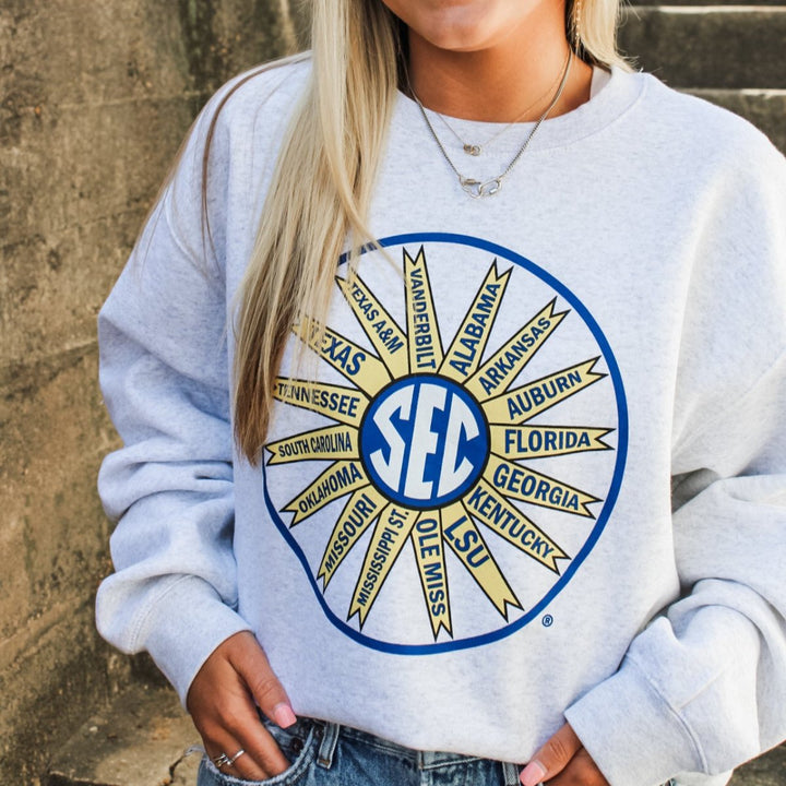Arkansas SEC Pinwheel Sweatshirt - Shop B - Unlimited - men fleece