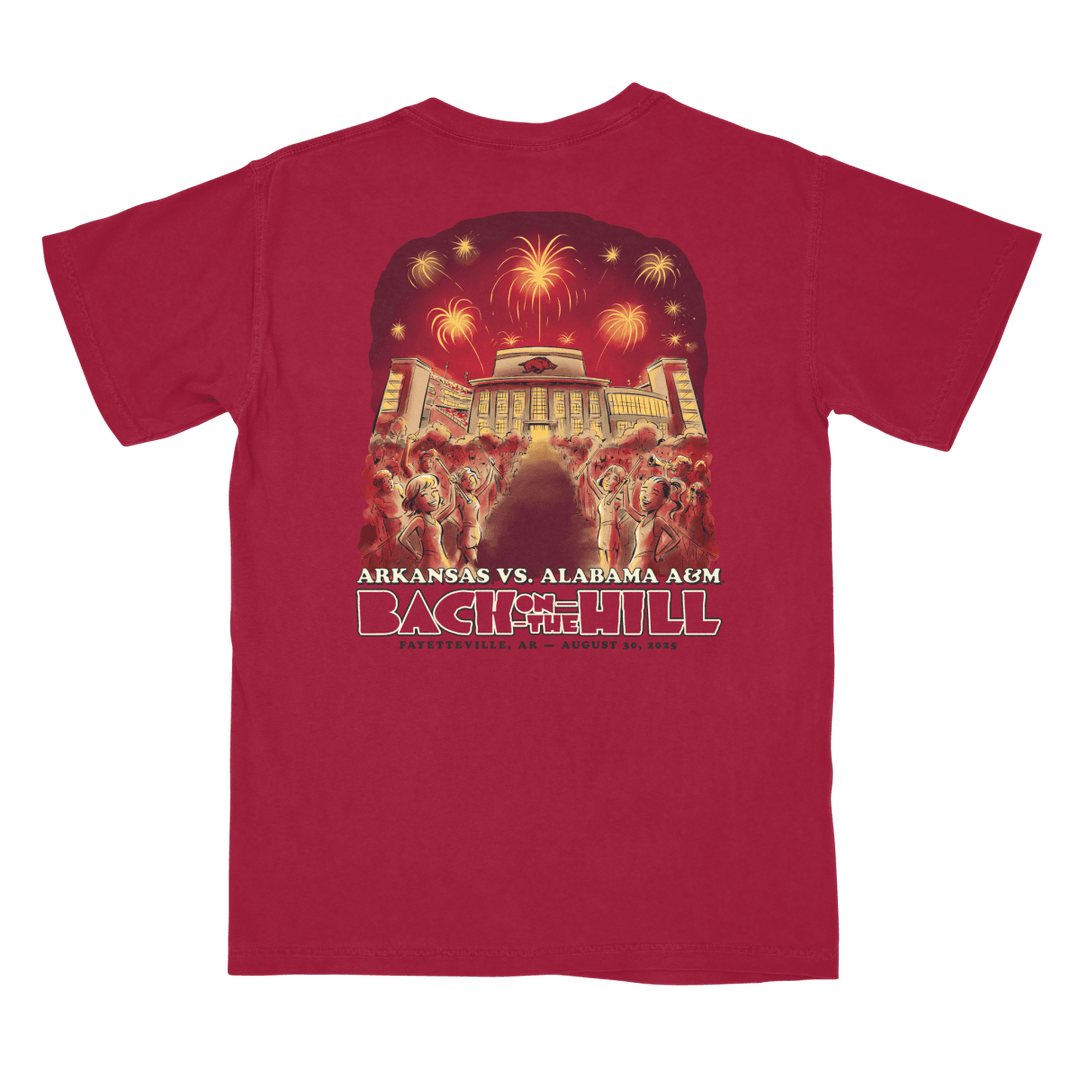 Arkansas vs Alabama A&M Game Day 2025 T-Shirt - Shop B - Unlimited -
