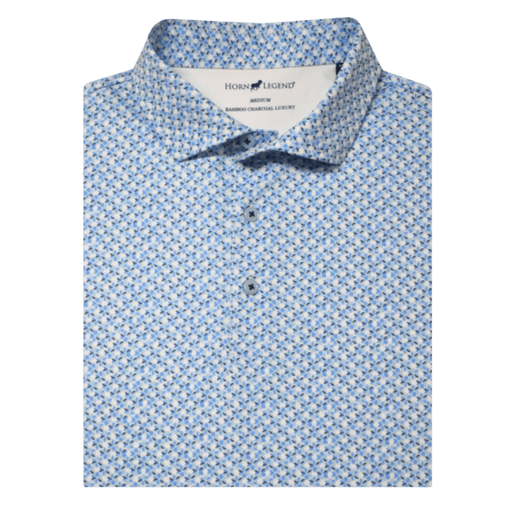 Baton Rouge Horn Legend Pattern Polo - Shop B - Unlimited - men resort