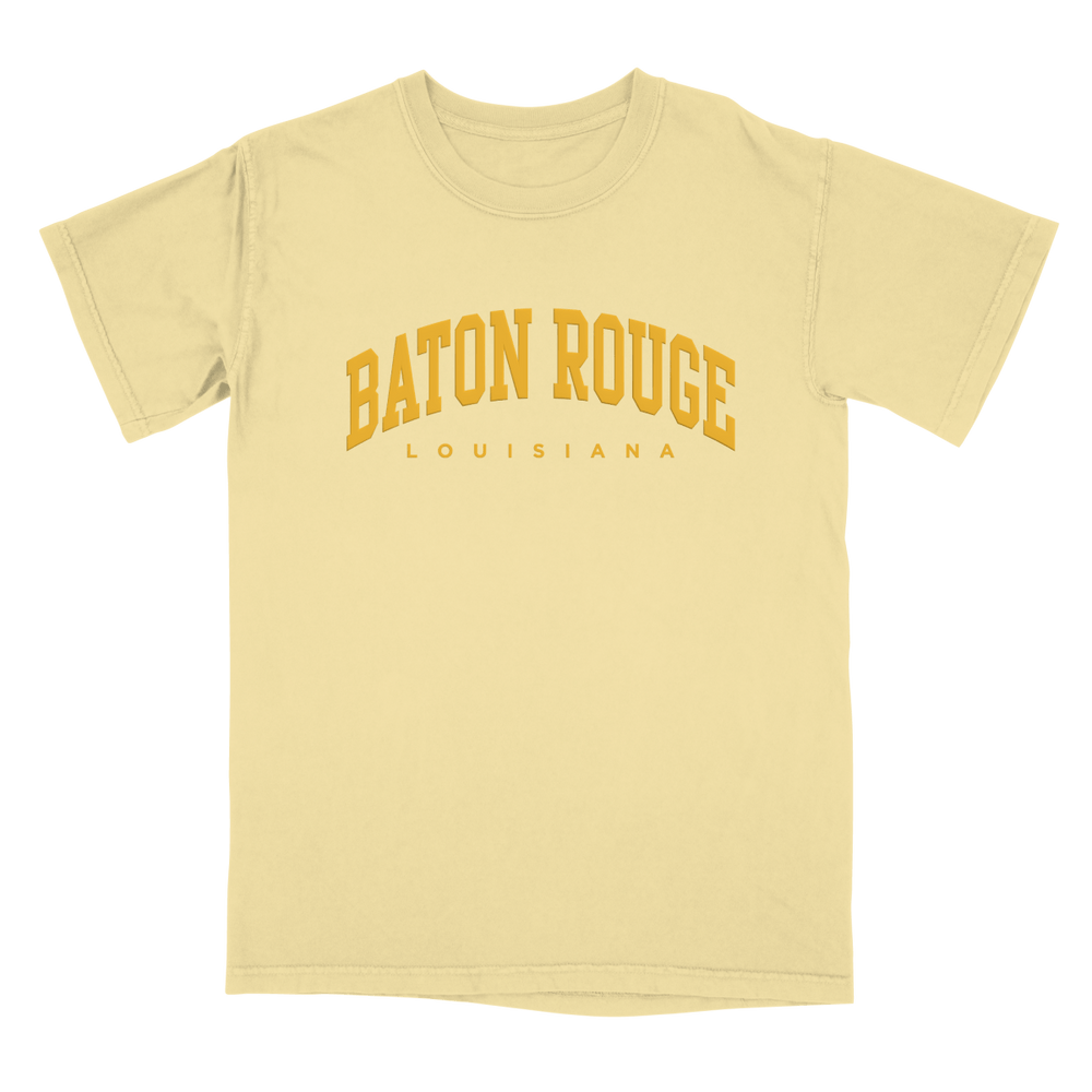 Baton Rouge Summer Puff Ink T-Shirt - Shop B - Unlimited - men tee