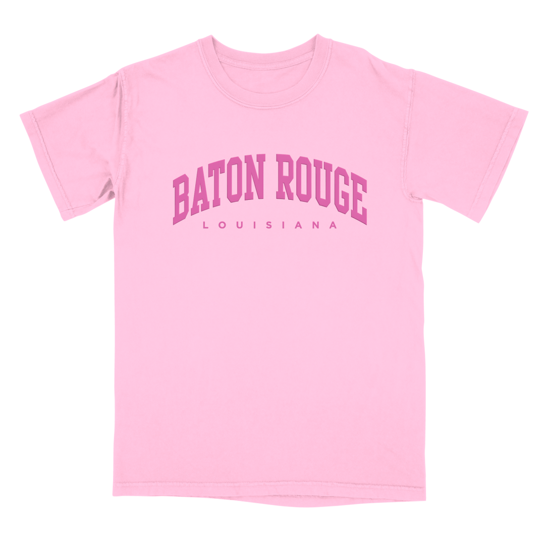 Baton Rouge Summer Puff Ink T-Shirt - Shop B - Unlimited - men tee