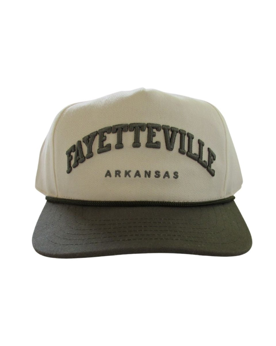 Fayetteville Bold 3D Embroidered Hat - Shop B - Unlimited - caps adjustable