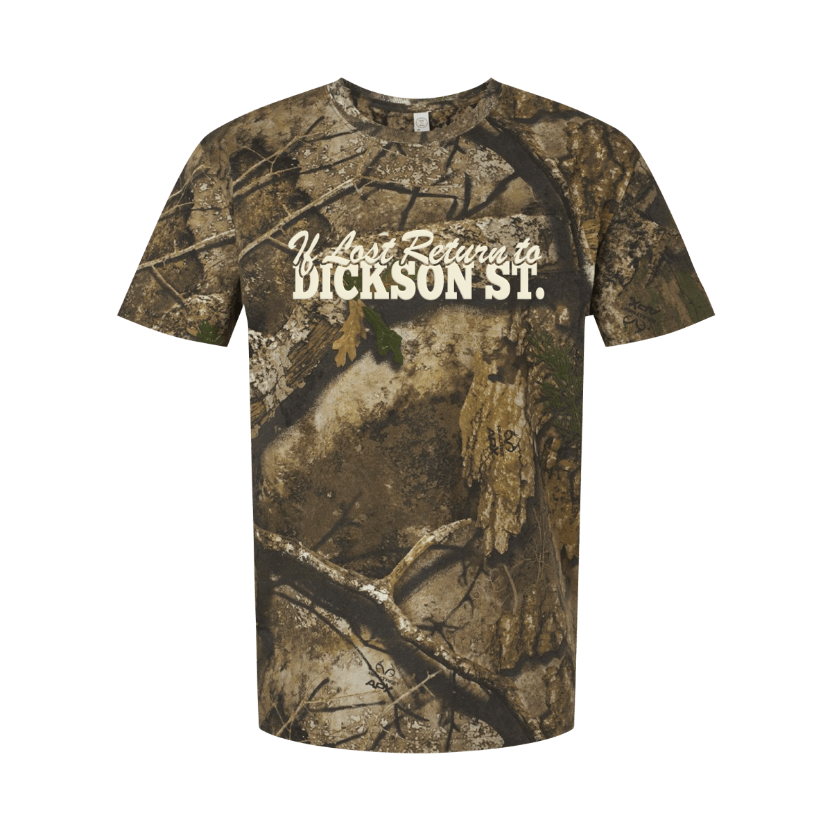 Fayetteville Camo Puff Ink T-Shirt - Shop B - Unlimited - men tee
