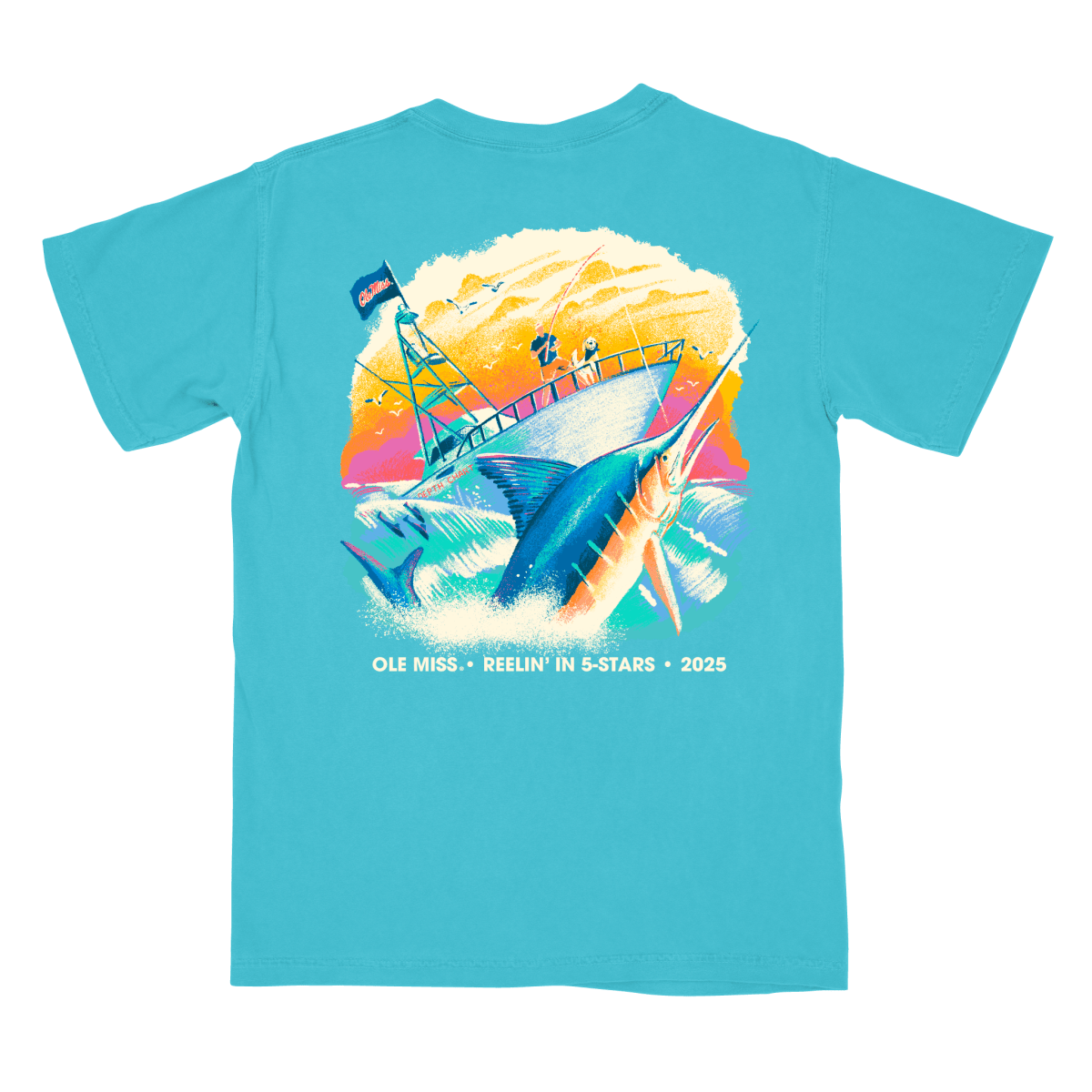 Juice Kiffin Deep Sea Fishing T-Shirt - Shop B - Unlimited - men tee