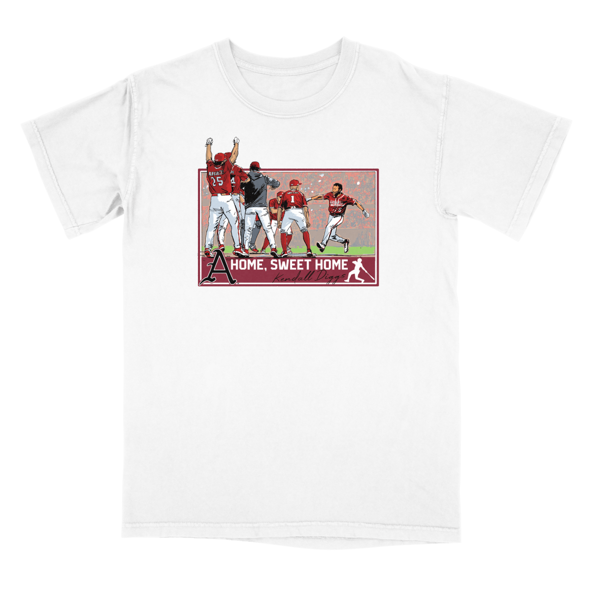 Kendall Diggs Arkansas Home T-Shirt - Shop B - Unlimited -