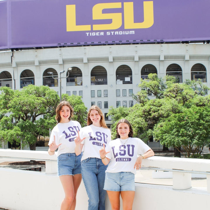LSU Classic Alumni Varsity T-Shirt - Shop B - Unlimited - men tee
