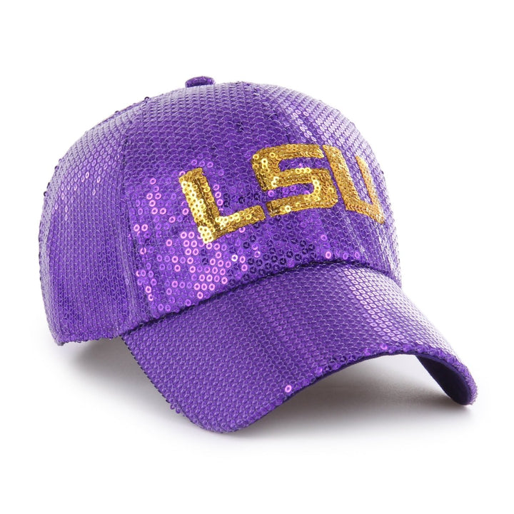 LSU Dazzle Logo 47 Brand Women's Clean Up Hat - Shop B - Unlimited - caps adjustable