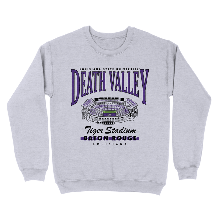 LSU Death Valley Stadium Sweatshirt - Shop B - Unlimited - men fleece