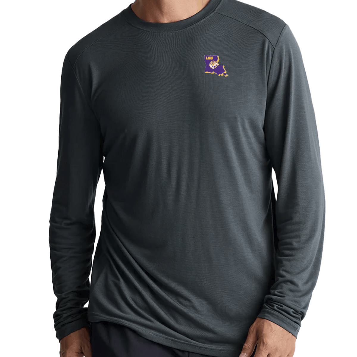 Louisiana State University LSU Free Fly Men s Bamboo Lightweight Long Sleeve Shop.B Unlimited Shop B Unlimited