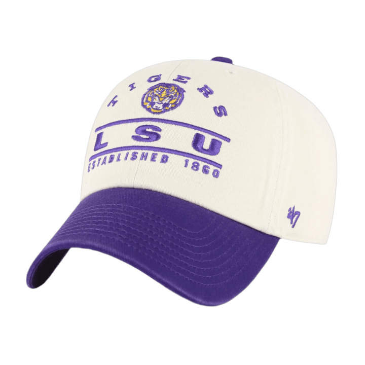 LSU Natural Windham 47 Clean Up Hat - Shop B - Unlimited - caps adjustable