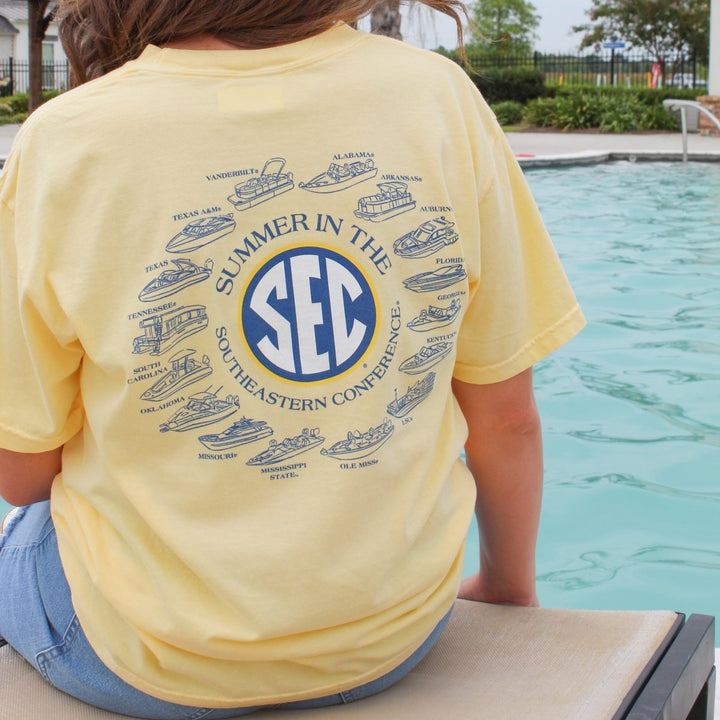 LSU SEC Summer Boats T-Shirt - Shop B - Unlimited - men tee