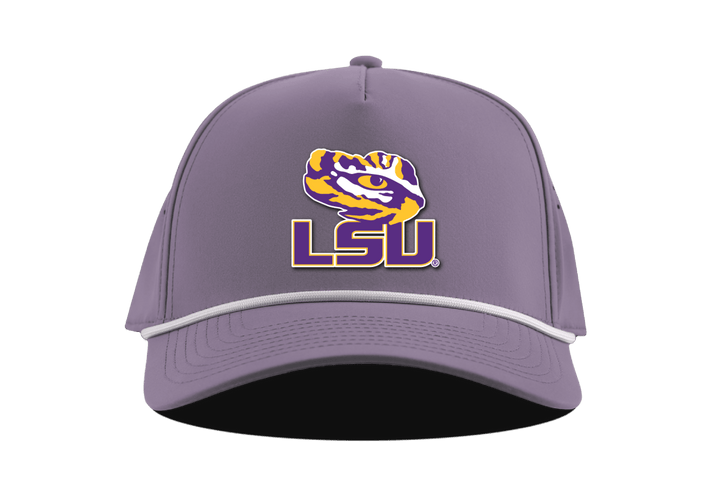 LSU Tiger Eye Logo 5 Panel Rope Hat - Shop B - Unlimited - caps adjustable