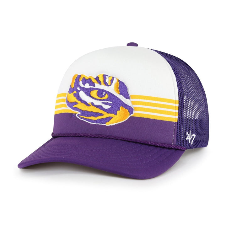 LSU Tigers 47 Brand Liftoff Foam Trucker Hat - Shop B - Unlimited -