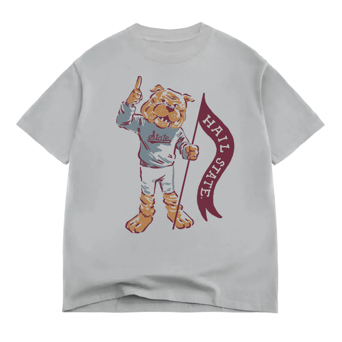 Mississippi State Cotton Collective Vintage Mascot T-Shirt - Game Day Apparel -