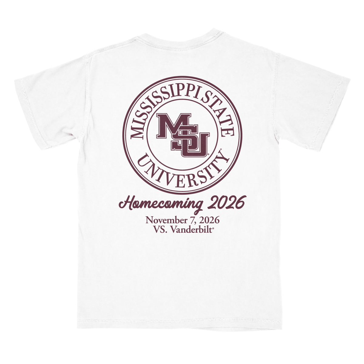 Mississippi State Homecoming 2026 T-Shirt - Game Day Apparel - T-Shirts