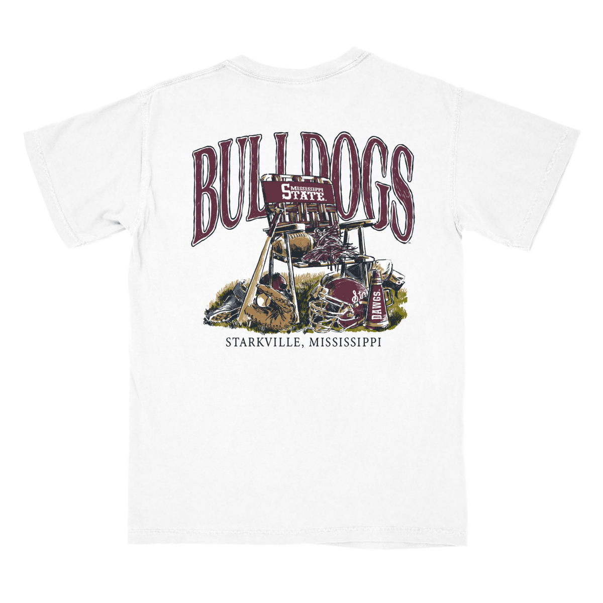 Mississippi State Lawn Sports T-Shirt - Shop B - Unlimited -
