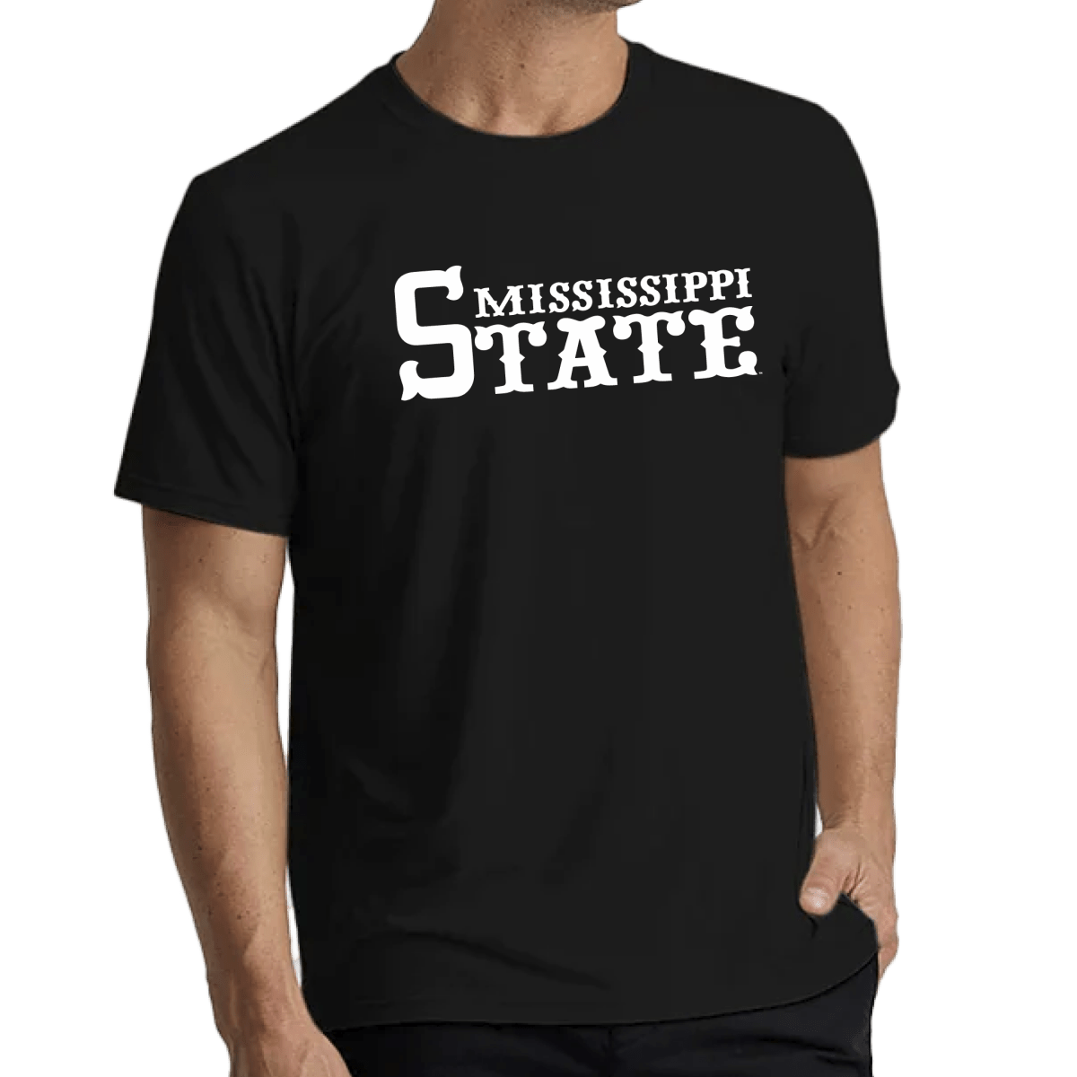 Mississippi State Men's Free Fly Sunday Lightweight Short Sleeve T-Shirt - Game Day Apparel - men tee