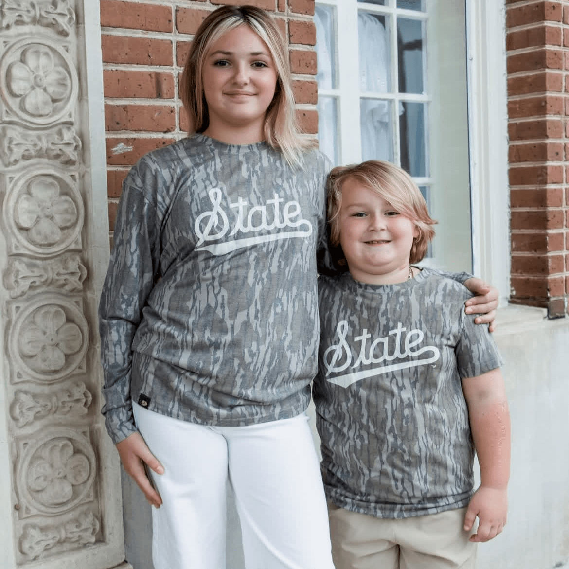 Mississippi State Mossy Oak Logo Kids T-Shirt - Shop B - Unlimited - men tee
