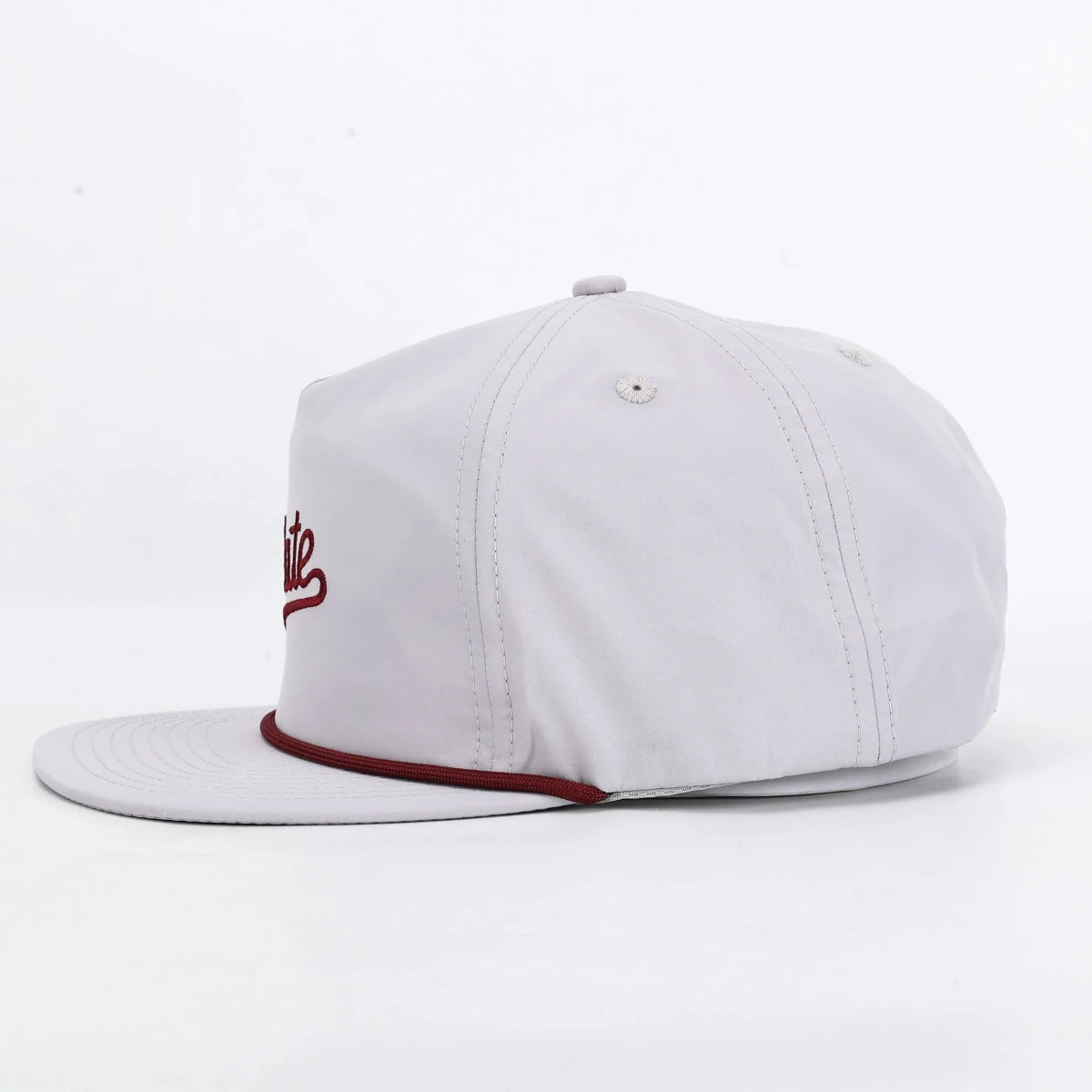 Mississippi State Script Poly Rope Hat - Game Day Apparel - Caps Adjustable