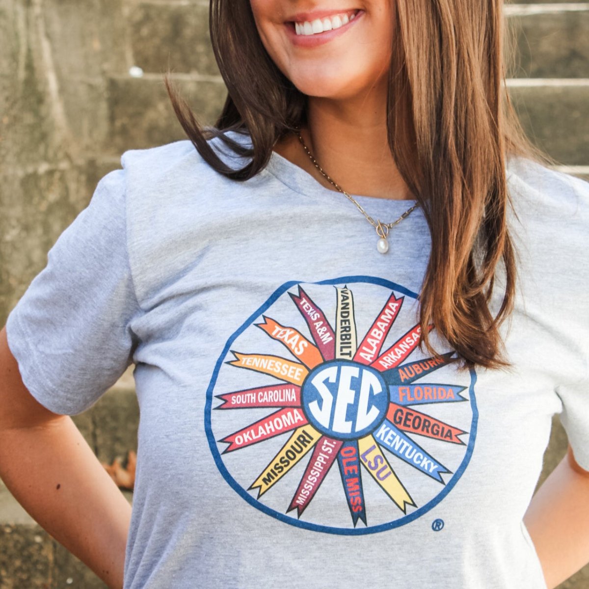 Mississippi State SEC Pinwheel Logo T-Shirt - Shop B - Unlimited - men fleece