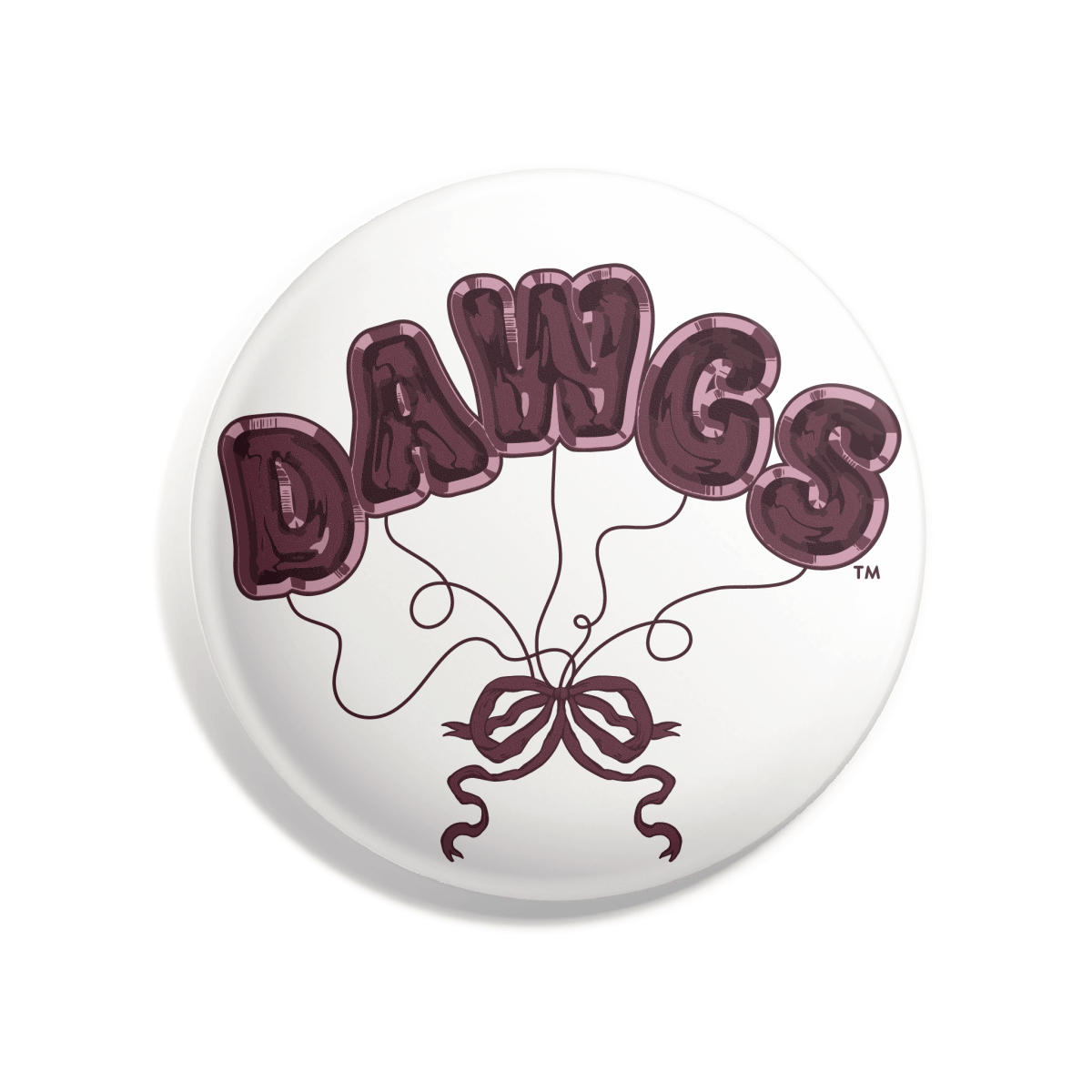 Mississippi State University Balloon Button - Shop B - Unlimited - novelty pin