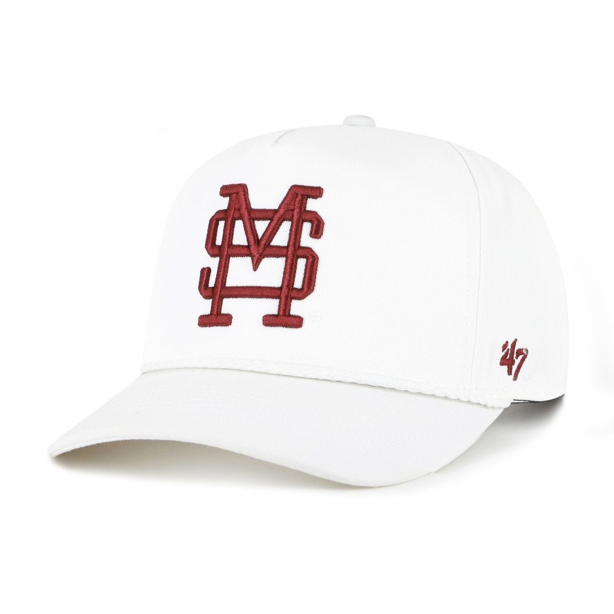 Mississippi State University Maroon Rope Two Tone 47 Brand Hitch Hat - Shop B - Unlimited -